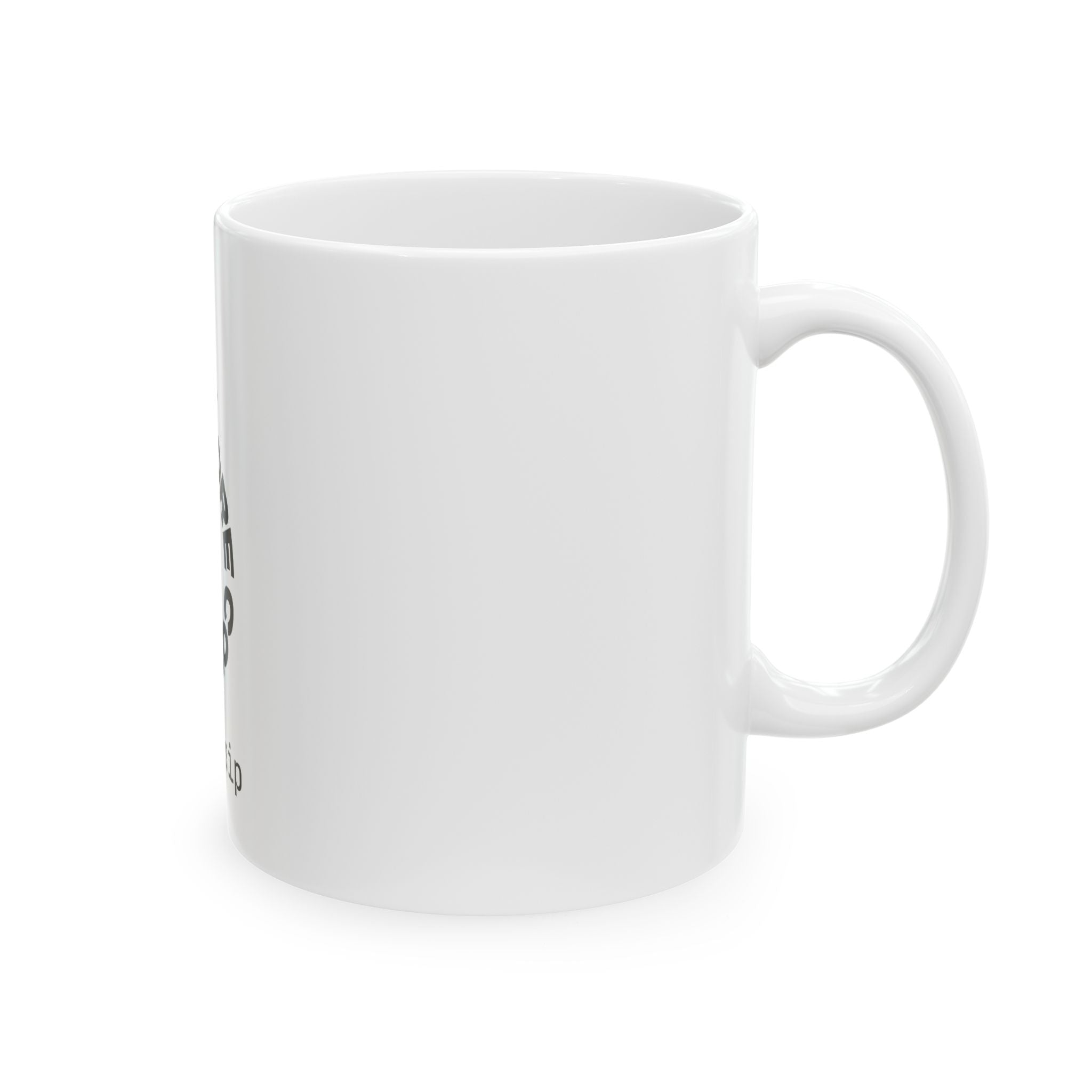 Motivational Coffee Mug – “More Coffee, Less Hustle” Ceramic Mug (11oz/15oz)