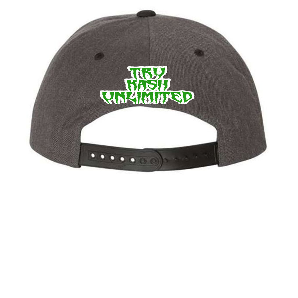 Dark Heather/ Black - 6089M - BACK