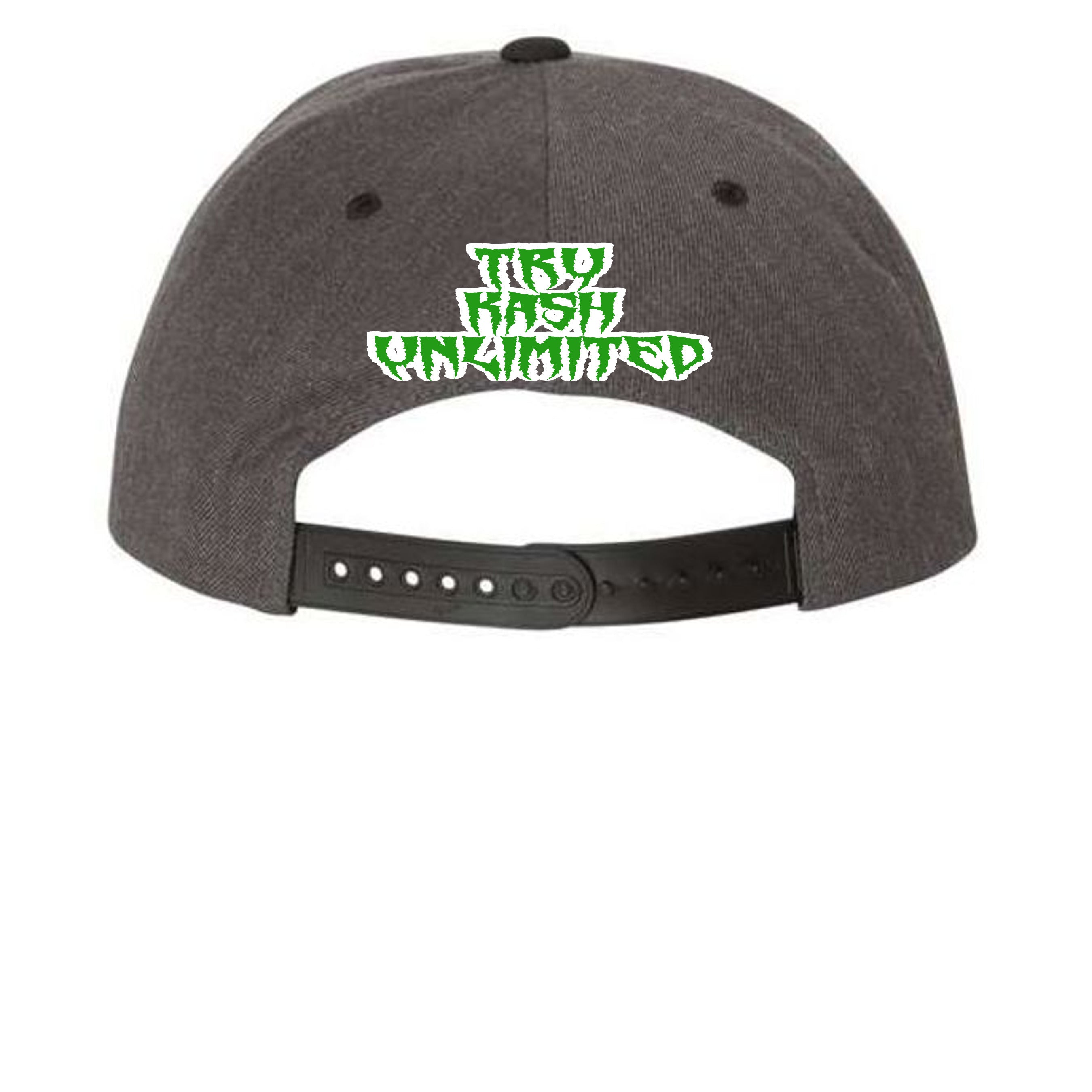 Dark Heather/ Black - 6089M - BACK