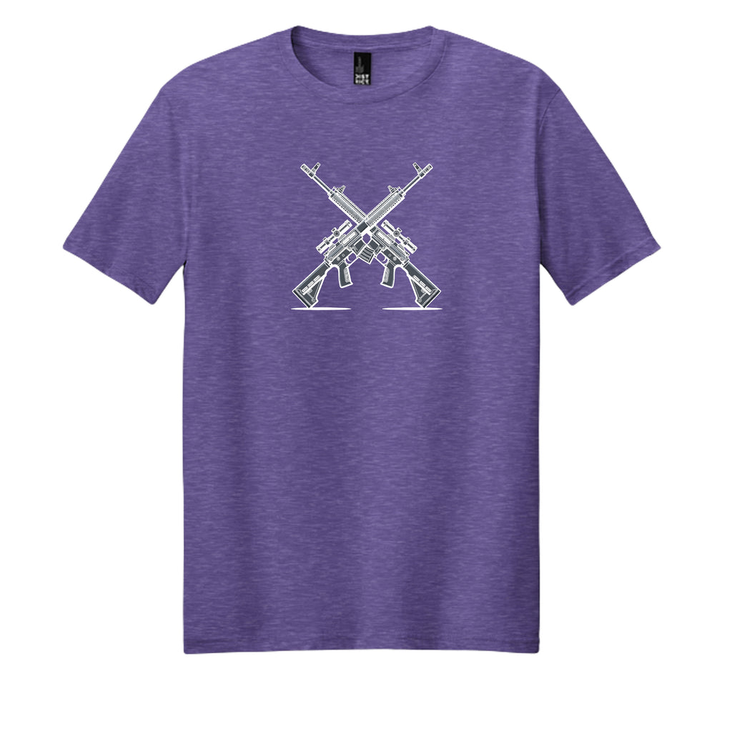 Electric Purple Heather - DM108 - FRONT